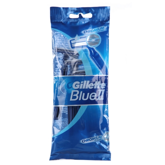 Изображение Одноразовые станки GILLETTE BLUE II, 5 шт.