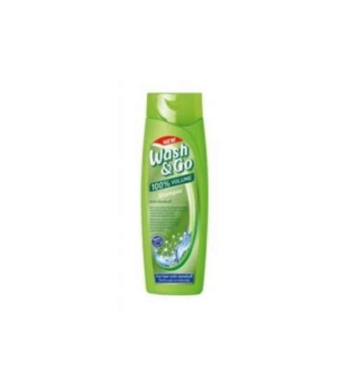 ŠAMPŪNAS WASH AND GO NUO PLEISKANŲ SAUSIEMS PLAUKAMS 360 ML paveikslėlis
