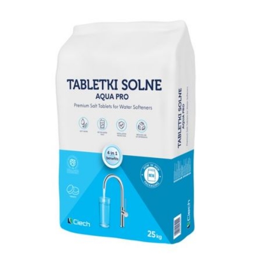 Picture of VACUUM-PACKED SALT TABLETS 25 KG