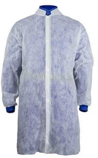 Изображение Одноразовый халат PP с липучкой L