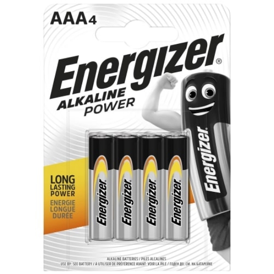 Изображение Батарейки ENERGIZER AAA/LR03 1,5 В Base, 4 шт