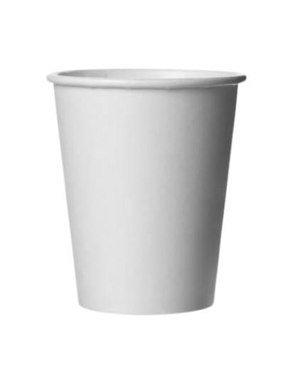 Picture of Disposable Paper Cups White 200 ml, Ø73 mm, 50 pcs