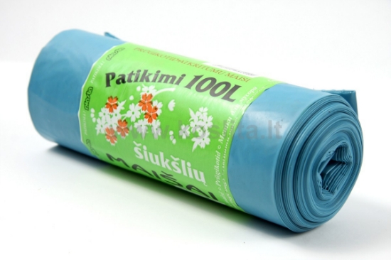Picture of Garbage Bags PLASTA 100 L, 10 pcs