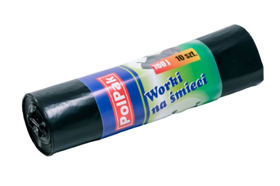 Изображение Мешки для мусора POLPAK 160 л, 10 шт.