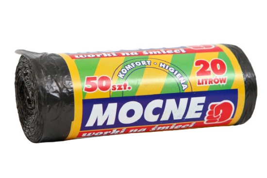 Изображение Мешки для мусора HDPE KOMFORT 20 л, 50 шт.