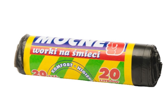 Изображение Мешки для мусора HDPE KOMFORT 20 л, 20 шт.