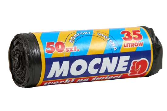 Изображение Мешки для мусора HDPE KOMFORT 35 л, 50 шт.