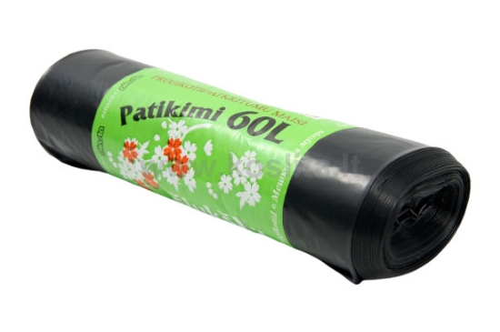 Изображение Мешки для мусора PLASTA 60 л, 10 шт.