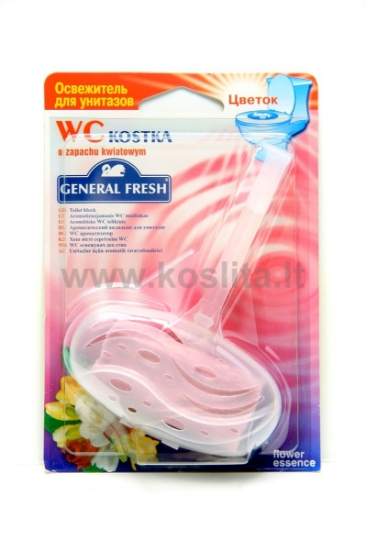 Изображение Сменный блок для унитаза GENERAL Fresh цветочный, 40