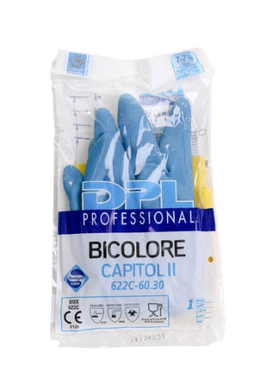 Изображение Хозяйственные перчатки BICOLORE/ PALMPRO PROFESSIONAL 333 M