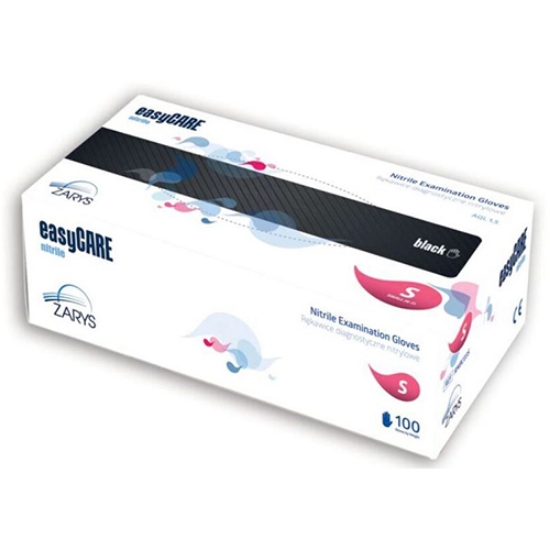 Изображение Нитриловые перчатки без пудры EASYCARE L, синие, 100 шт
