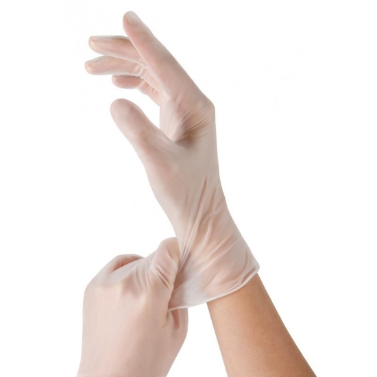 Изображение Виниловые перчатки TAGLIA S, 100 шт