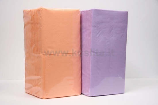 Изображение Бумажные салфетки LENEK 24×24 см, 1 слой, светло-желтые, 400 шт