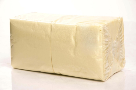 Изображение Бумажные салфетки LENEK 24×24 см, 1 слой, шампань, 400 шт