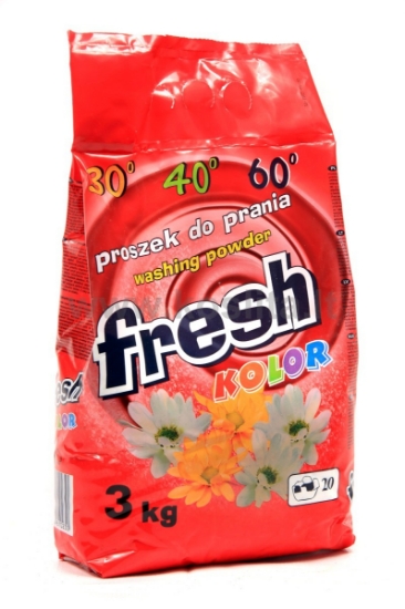 Изображение Стиральный порошок FRESH COLOR, 3 кг