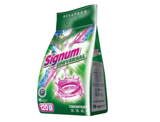 Изображение Стиральный порошок SIGNUM UNIVERSAL, 10 кг