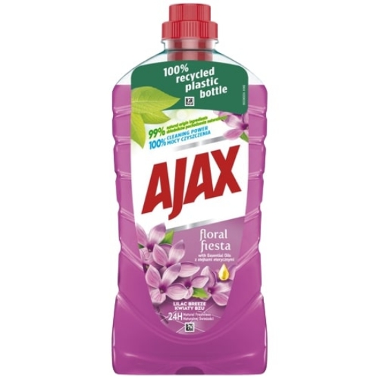 Изображение Чистящее средство AJAX Floral Fiesta, фиолетовое, 1 л