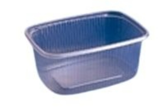 Изображение Контейнер для салата PP, прямоугольный 10,8×8×5,1 см, 250 мл, 1000 шт