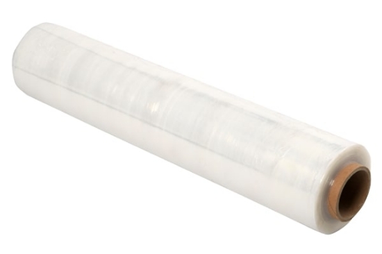 Изображение Прозрачная стрейч-пленка 17 мкм, 45 см × 200 м