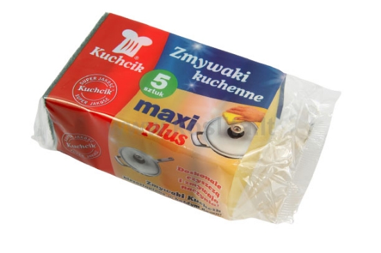 Изображение Губки для посуды KUCHCIK MAXI PLUS, 5 шт.