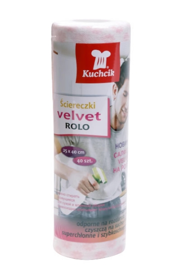 Изображение Салфетки в рулоне KUCHCIK ROLO 25×40 см, 40 шт