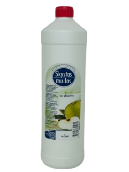 Изображение Жидкое мыло яблоко с глицерином, 1 л