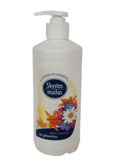 Изображение Жидкое мыло цветочное с глицерином, 0,5 л