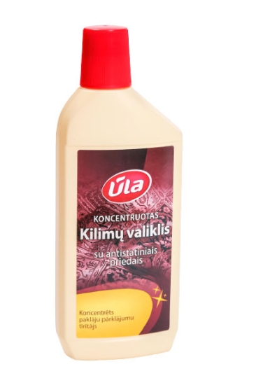 Изображение Концентрированное средство для чистки ковров ŪLA с антистатическими добавками, 0,5 л