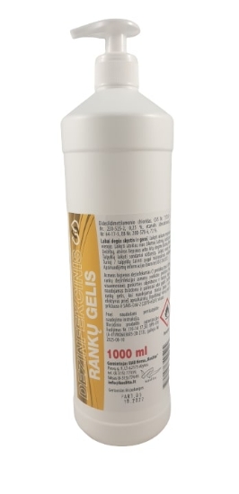 Изображение Гель для дезинфекции рук, 1 л