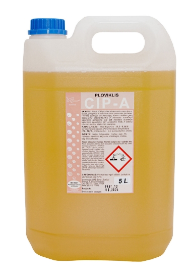 Изображение Щелочное моющее средство CIP-A, 5 л