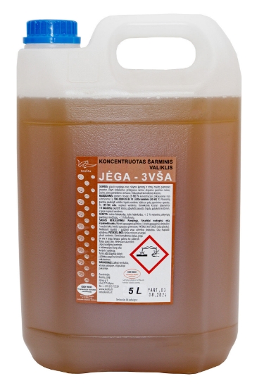 Изображение Концентрированное щелочное средство JĖGA-3VŠА, 5 л