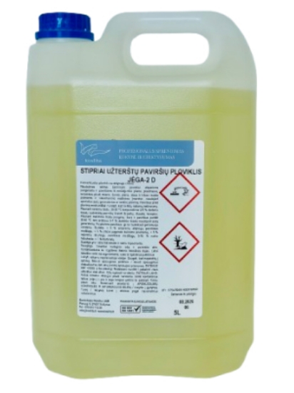 Изображение МОЮЩЕЕ СРЕДСТВО ДЛЯ ТЯЖЕЛЫХ ПОВЕРХНОСТЕЙ JĖGA-2D 5 Л