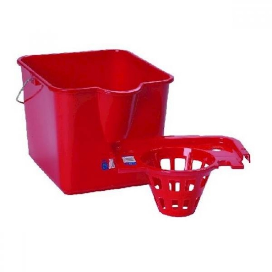 Kvadratinis kibiras su nugrežėju 12 l paveikslėlis