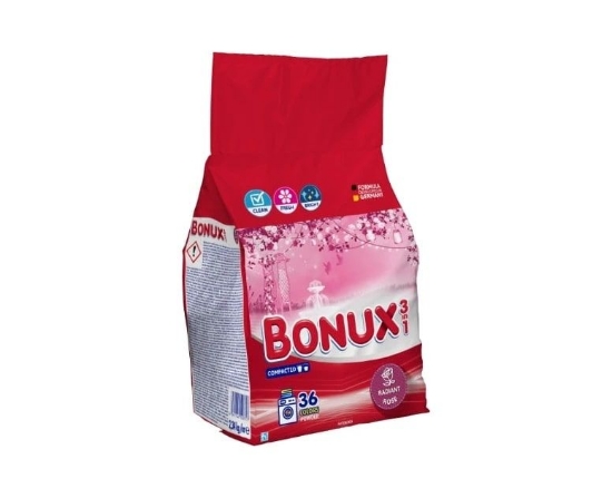 Изображение СТИРАЛЬНЫЙ ПОРОШОК BONUX PURE MAGNOLIA 2,34 КГ/36 СТИРОК.