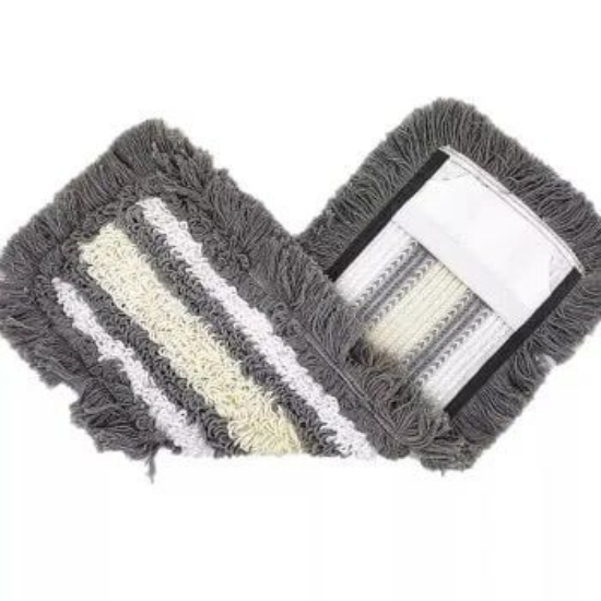 Изображение ТЯЖЕЛАЯ ШВАБРА 40 СМ МАХРОВАЯ ТКАНЬ