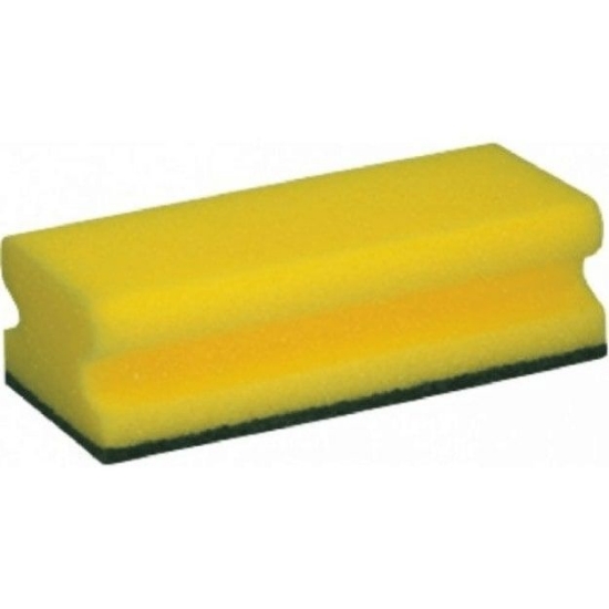 Изображение ГУБКА ЧИСТЯЩАЯ С ЗЕЛЕНЫМ АБРАЗИВОМ 14 СМ