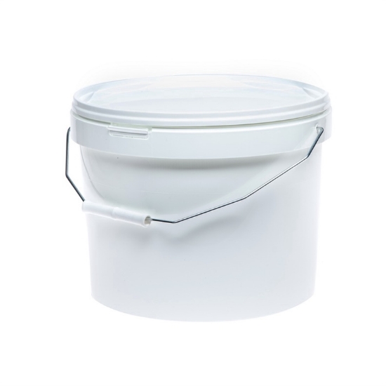 Изображение ПИЩЕВОЕ ВЕДРО 11,3 Л ПЛАСТИКОВОЕ С КРЫШКОЙ