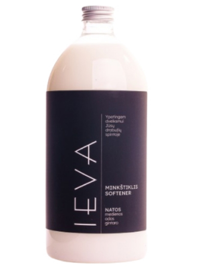 Изображение АРОМАТИЧЕСКИЙ КОНДИЦИОНЕР ДЛЯ БЕЛЬЯ IEVA ДЕРЕВО, КОЖА, НОТКИ АМБРЫ 1 Л