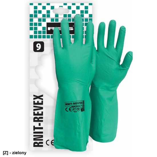 Nitrilinės pirštinės (10), žalios paveikslėlis