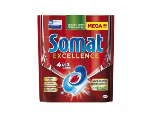 Изображение Indaploviu kapsules SOMAT EXCELLENCE 4 IN 1, 50 vnt