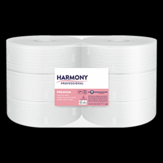 Изображение Tualetinis popierius HARMONY JR 8516 2 sl. 250 m, 6 vnt
