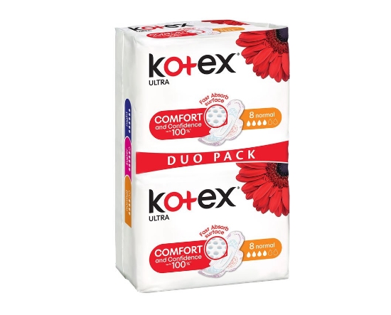 Изображение Higieniniai paketai KOTEX NORMAL, 16 vnt