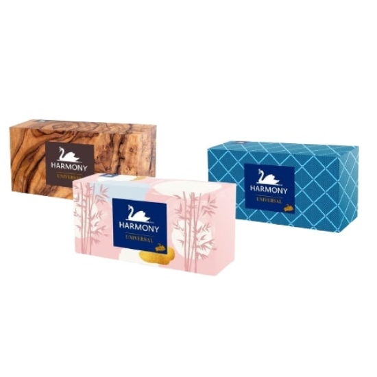Veido servetėlės HARMONY UNIVERSAL 2 sl., 150 vnt paveikslėlis