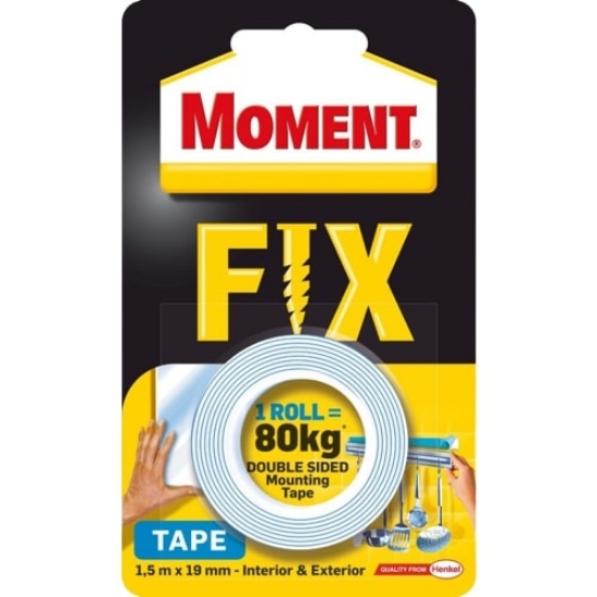 Изображение Двусторонняя клейкая лента MOMENT Fix Tape 80 кг