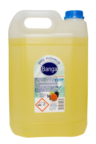 Изображение Средство для мытья посуды BANGA ФРУКТОВЫЙ, 5 l