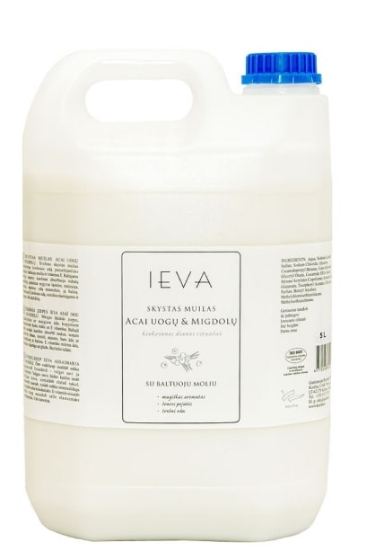 Изображение Жидкое мыло IEVA ягоды асаи и миндаль, 5 л