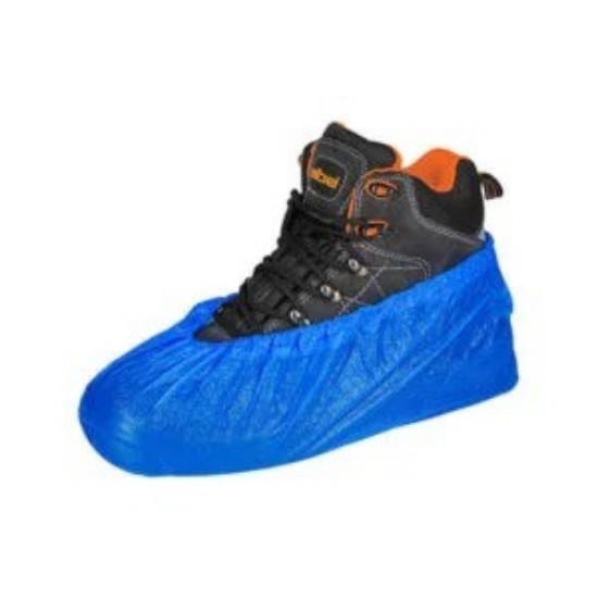 Изображение Vienkartiniai melyni antbaciai CPE 15x40 cm, 100 vnt