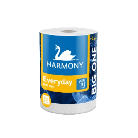 Popieriniai rankšluosčiai HARMONY EVERYDAY BIG ONE 3 sl., 31 m, 1 vnt paveikslėlis