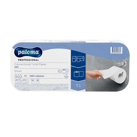 Tualetinis popierius PALOMA PROFESSIONAL 2 sl. (rul./18 m), 10 vnt paveikslėlis